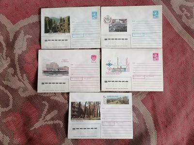 Лот: 25394451. Фото: 1. Конверты СССР 1990 год. Чистые. Открытки, конверты