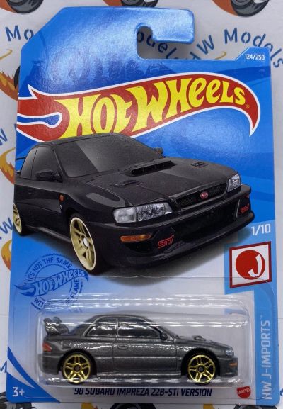 Лот: 18058585. Фото: 1. Hot wheels Subaru impreza 22b-sti... Машины и техника