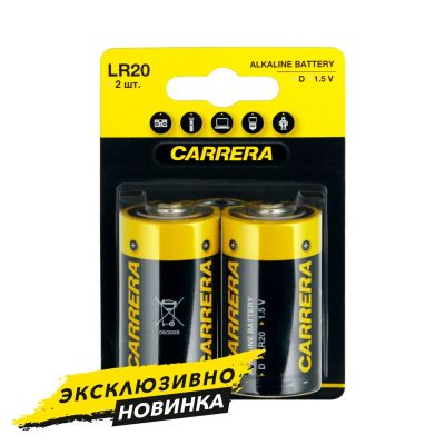 Лот: 24539587. Фото: 1. Батарейки Carrera №752, LR20... Батарейки, аккумуляторы, элементы питания