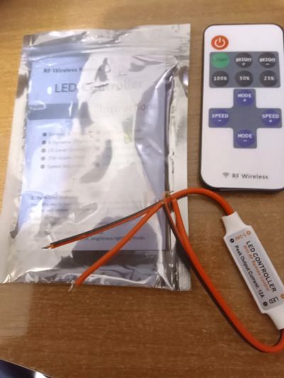 Лот: 19968672. Фото: 1. led controller 12v с пультом управления. Светодиодная подсветка