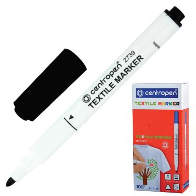 Лот: 25013699. Фото: 1. Маркер для ткани CENTROPEN "Textile... Ручки, карандаши, маркеры