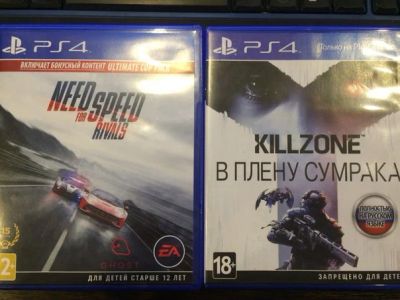 Лот: 6104608. Фото: 1. Killzone в плену сумрака.... Needforspeed... Игры для консолей