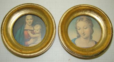 Лот: 15112255. Фото: 1. Украшения на стену миниатюры старинные... Другое (антиквариат)