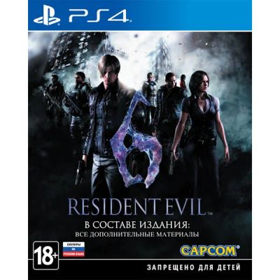 Лот: 12605622. Фото: 1. Resident Evil 6. Игра для PS4... Игры для консолей