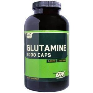Лот: 10473690. Фото: 1. Glutamine 1000 Caps (240 капс... Спортивное питание, витамины