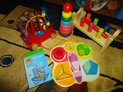 Лот: 9055452. Фото: 1. Набор развивающих игрушек. Развивающие