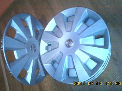 Лот: 893038. Фото: 1. Колпаки 15" NISSAN оригинал. Колпаки