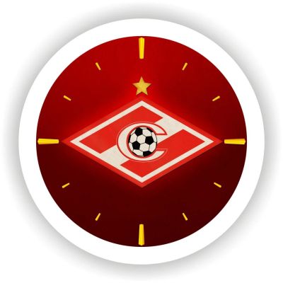 Лот: 4685843. Фото: 1. Часы с эмблемой ФК Спартак. Другое (спортивные товары)