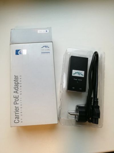 Лот: 12130567. Фото: 1. Блок питания Ubiquiti 15V. Маршрутизаторы (роутеры)