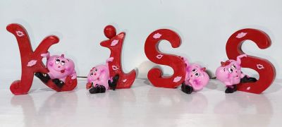 Лот: 20128177. Фото: 1. Статуэтки Kiss подарок для "Любимой... Фигурки, статуэтки