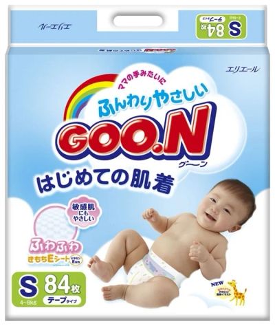 Лот: 5020699. Фото: 1. Японские подгузники Гун COO.N... Детская гигиена