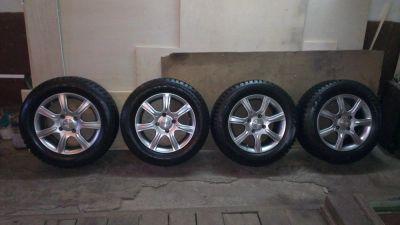 Лот: 5524583. Фото: 1. Диски К и К Алатау, резина Bridgestone... Шины на дисках