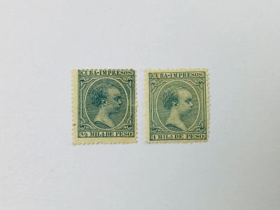 Лот: 23963429. Фото: 1. Король Альфонсо XIII. Неполная... Марки