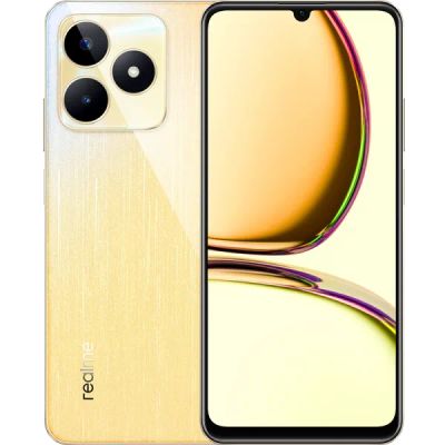 Лот: 22220515. Фото: 1. Смартфон realme C53 128GB Золотой... Смартфоны