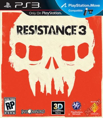 Лот: 4762155. Фото: 1. Resistance 3. Игры для консолей