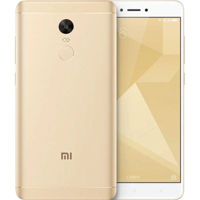 Лот: 9852056. Фото: 1. Xiaomi Redmi Note 4X 64Гб золотой... Смартфоны