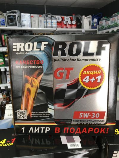 Лот: 20029754. Фото: 1. Масло ROLF GT 5w30 5w-30 SN/CF... Масла, жидкости