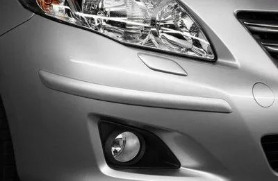 Лот: 16995218. Фото: 1. Защита углов бампера Toyota Corolla... Кузов