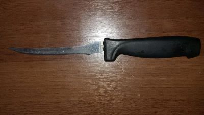Лот: 6875125. Фото: 1. Счастливый нож разделовал харюзов... Ножи, топоры