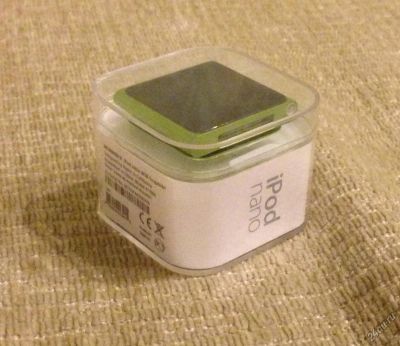 Лот: 5127033. Фото: 1. iPod nano 6 8gb + браслет металлический. Плееры