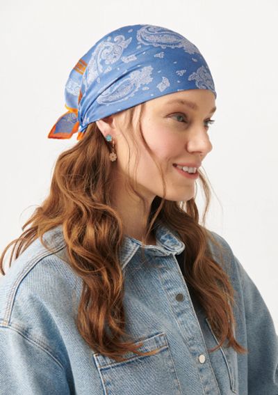Лот: 22568236. Фото: 1. Платок Headwear Mavi. Шарфы, платки