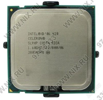 Лот: 1536690. Фото: 1. Celeron 1.6 ГГц, LGA775. Процессоры
