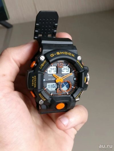 Лот: 15320002. Фото: 1. часы Casio G Shock оранжевые. Другие наручные часы