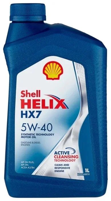 Лот: 16084685. Фото: 1. Масло Shell Helix НХ7 5/40 1л... Масла, жидкости
