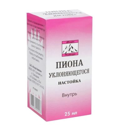 Лот: 23719448. Фото: 1. Пиона уклоняющегося настойка 25... Лекарства