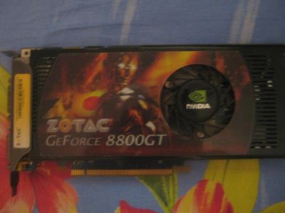 Лот: 3387791. Фото: 1. Видиокарта NVidia GeForce 8800... Видеокарты