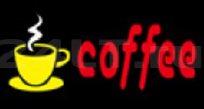 Лот: 4219086. Фото: 1. Светодиодная вывеска, табло "Coffe... Рекламные материалы и оборудование