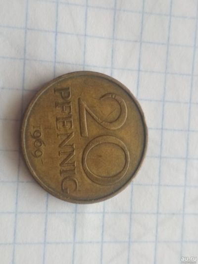 Лот: 15059892. Фото: 1. ГДР 20 пфеннига 1969 год. Европа