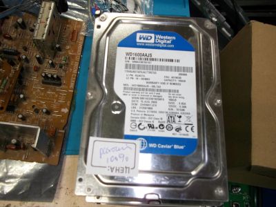 Лот: 16915598. Фото: 1. western digital винчестер 160гиг... Жёсткие диски (HDD)