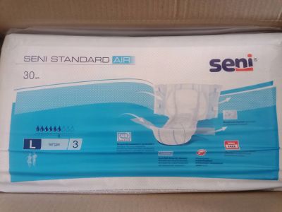 Лот: 17288035. Фото: 1. Подгузники взрослые Seni standard... Реабилитация, уход за больными