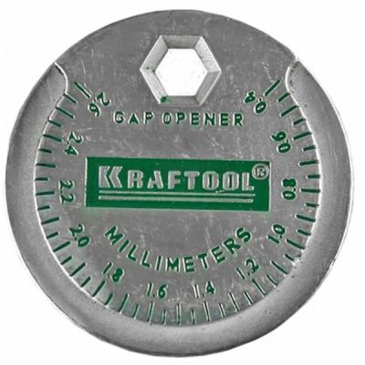 Лот: 3423779. Фото: 1. Измеритель зазора свечи Kraftool... Диагностическое оборудование, измерительный инструмент