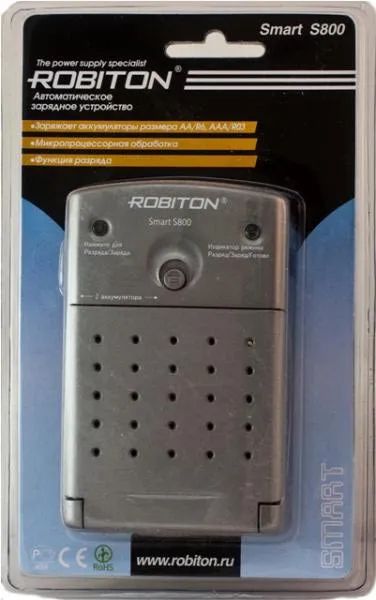 Лот: 19934912. Фото: 1. Зарядное устройство Robiton Smart... Зарядные устройства, блоки питания для бытовой техники