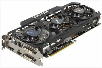 Лот: 10661894. Фото: 1. Gigabyte Radeon R9 290X 1040Mhz... Видеокарты