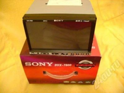 Лот: 414742. Фото: 1. Sony dvx-7800. Автомагнитолы