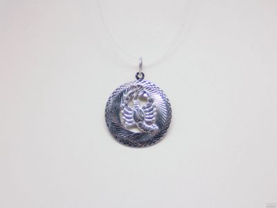 Лот: 14914358. Фото: 1. СЕРЕБРЯНЫЙ КУЛОН 2,10 ГРАММ. Кулоны, подвески