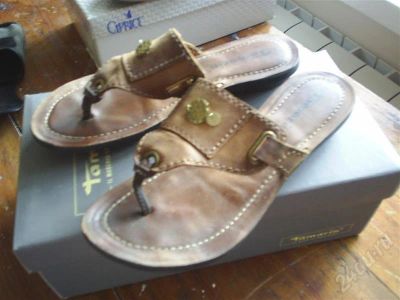 Лот: 433888. Фото: 1. Шлепки Тамарис немецкие. Шлепанцы, сланцы