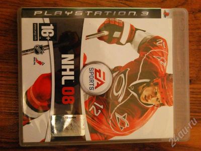 Лот: 339706. Фото: 1. NHL 08 PS3. Игры для консолей