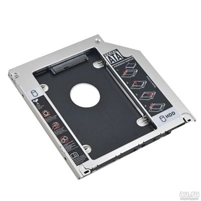 Лот: 15823521. Фото: 1. Переходник для HDD 2.5" в отсек... Шлейфы, кабели, переходники