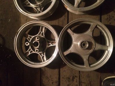 Лот: 13068942. Фото: 1. Диски литые R10 для скутера. Диски