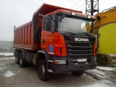 Лот: 5329321. Фото: 1. Самосвал Scania G440 CB6x6EHZ... Грузовики, автобусы, спецтехника