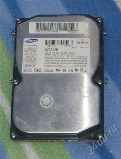 Лот: 665403. Фото: 1. винт 20gb. Жёсткие диски (HDD)