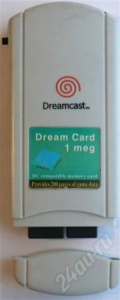 Лот: 538246. Фото: 1. карта памяти DREAMCAST. Запчасти для игровых приставок, консолей