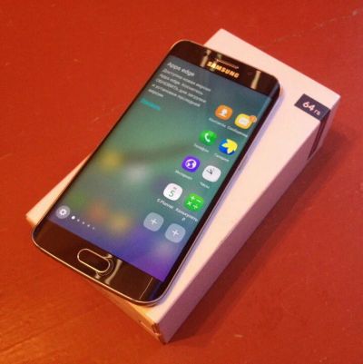 Лот: 7956545. Фото: 1. Samsung Galaxy s6 edge 64gb (g925f... Смартфоны
