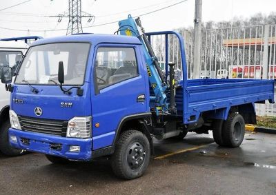 Лот: 3013886. Фото: 1. Продам воровайку кран-борт BAW... Грузовики, автобусы, спецтехника