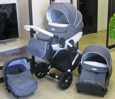 Лот: 15470100. Фото: 1. Коляска 3 в 1 Tutis Zippy Mimi... Коляски