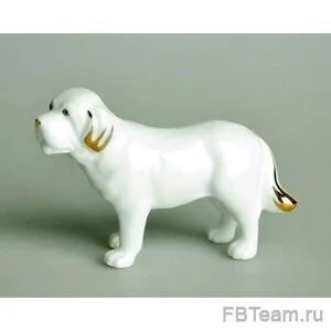 Лот: 10550434. Фото: 1. DIN3031 (1-144) Собачка 9.7*3... Фигурки, статуэтки